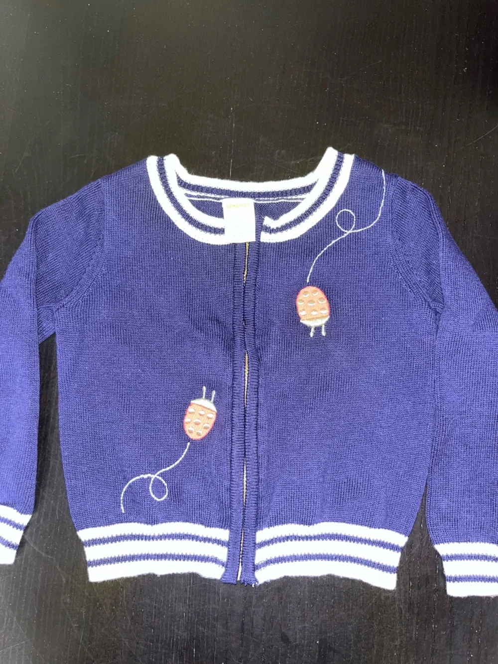 Gymboree lady bug cardigan size 3T